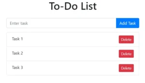 How to create To-Do List App with Bootstrap, HTML, CSS, and JavaScript